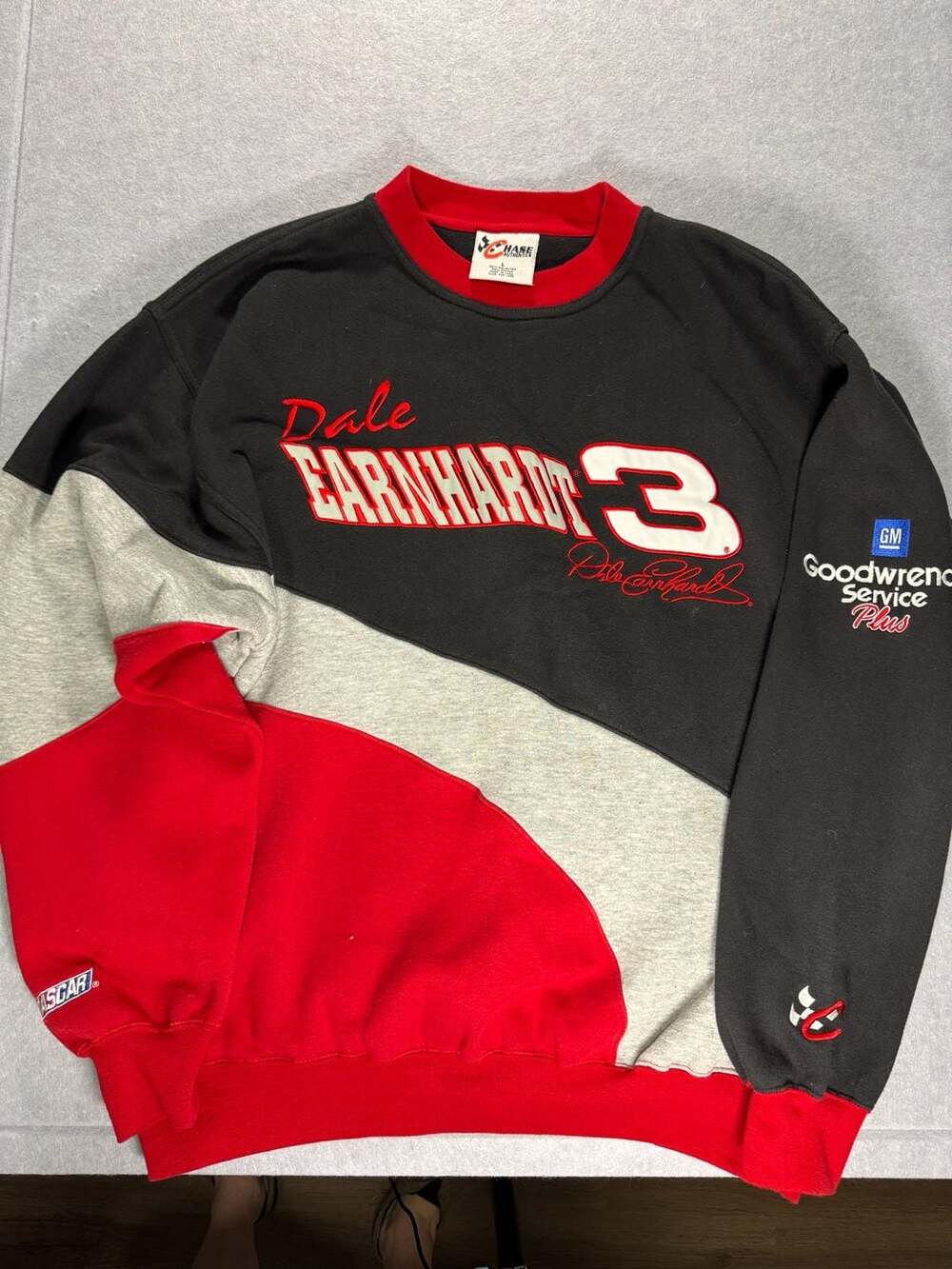 Chase Authentics Dale Earnhardt 3 Sweatshirt Size L